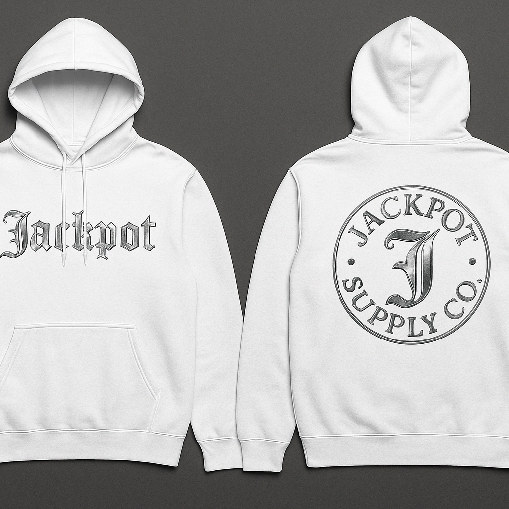 JSC SEASON 1 Heavyweight WHITE HOODIE