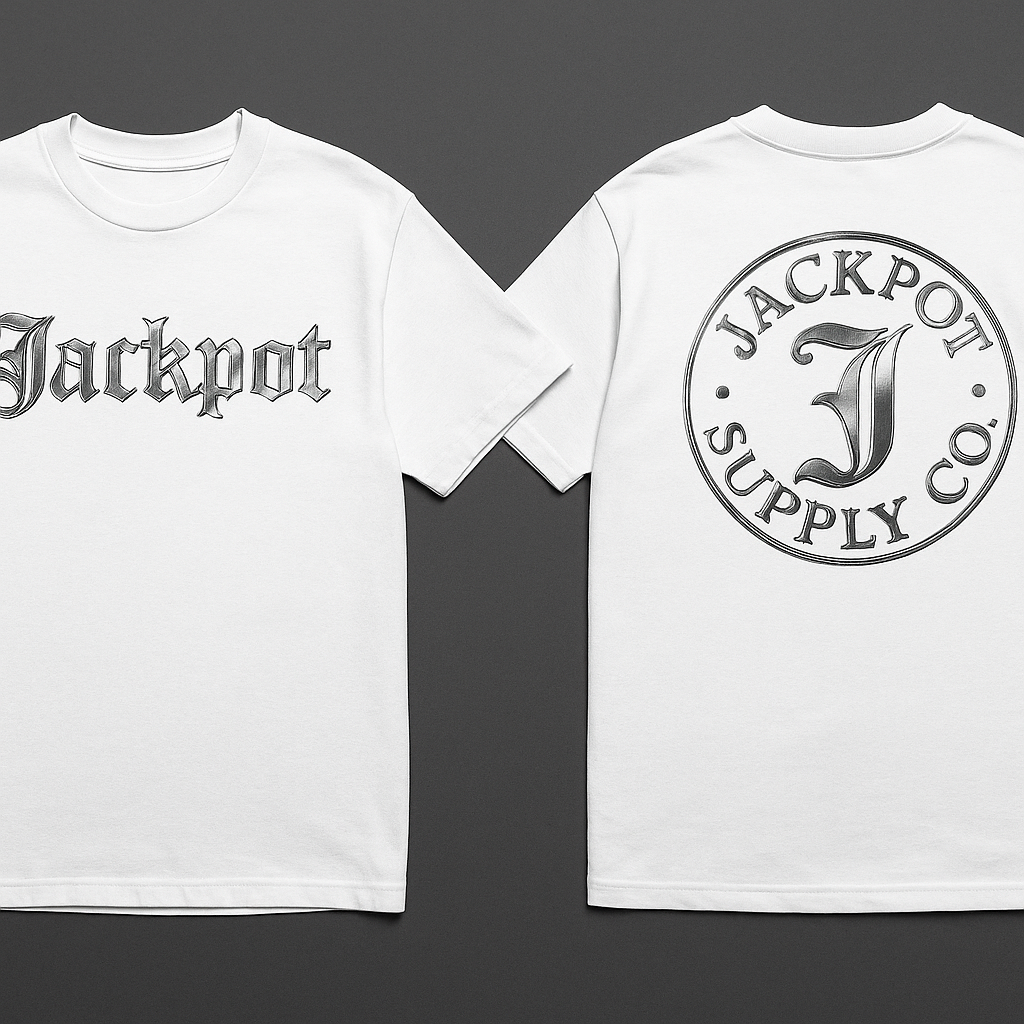 JSC SEASON 1  Heavyweight WHITE T-Shirt